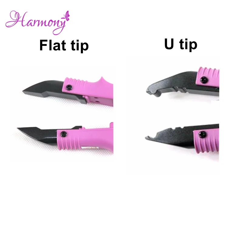 Harmony Plus Hair розовый цвет Loof наращивание волос железные кератиновые склеивающие инструменты Fusion тепловые соединители палочка используется для плоских волос