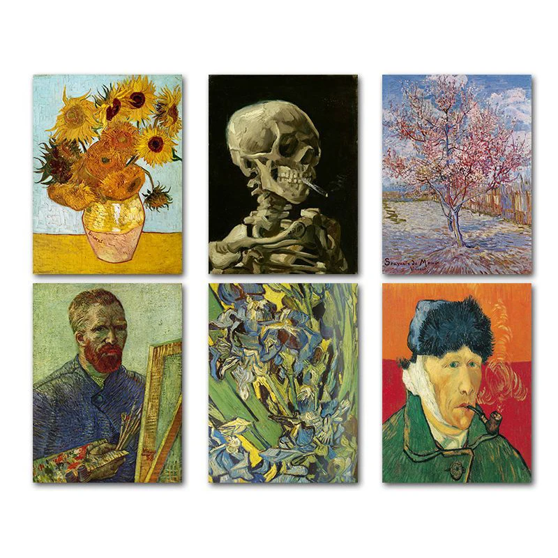

World Famous Painting Vincent Van Gogh Sunflowers Canvas Posters Home Decor Wall Pictures For Livingroom Office , Art Poster
