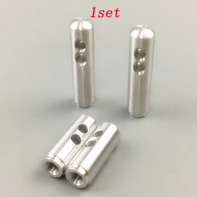 

1set RC Model Cars Spare Parts Dia 6mm Car Shell Pillar Length 24mm 17mm Support Column Metal Body Supporter