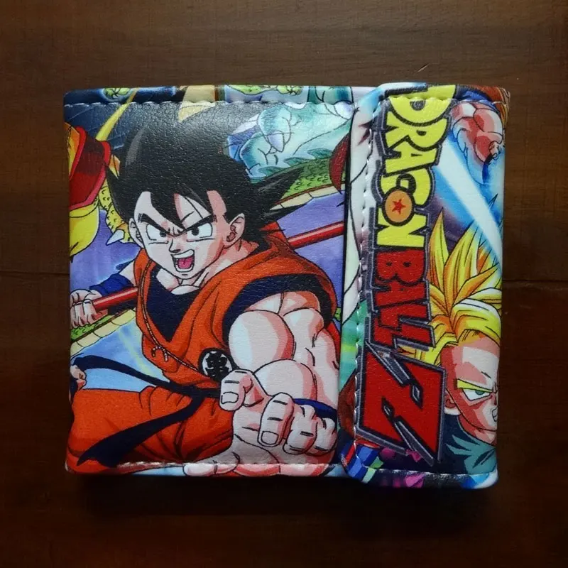 Хит, мужской кошелек Dragon Ball Z, короткий кошелек, carteira masculina, аниме, кожаный держатель для карт, сумки, подарок для мальчика, модные кошельки