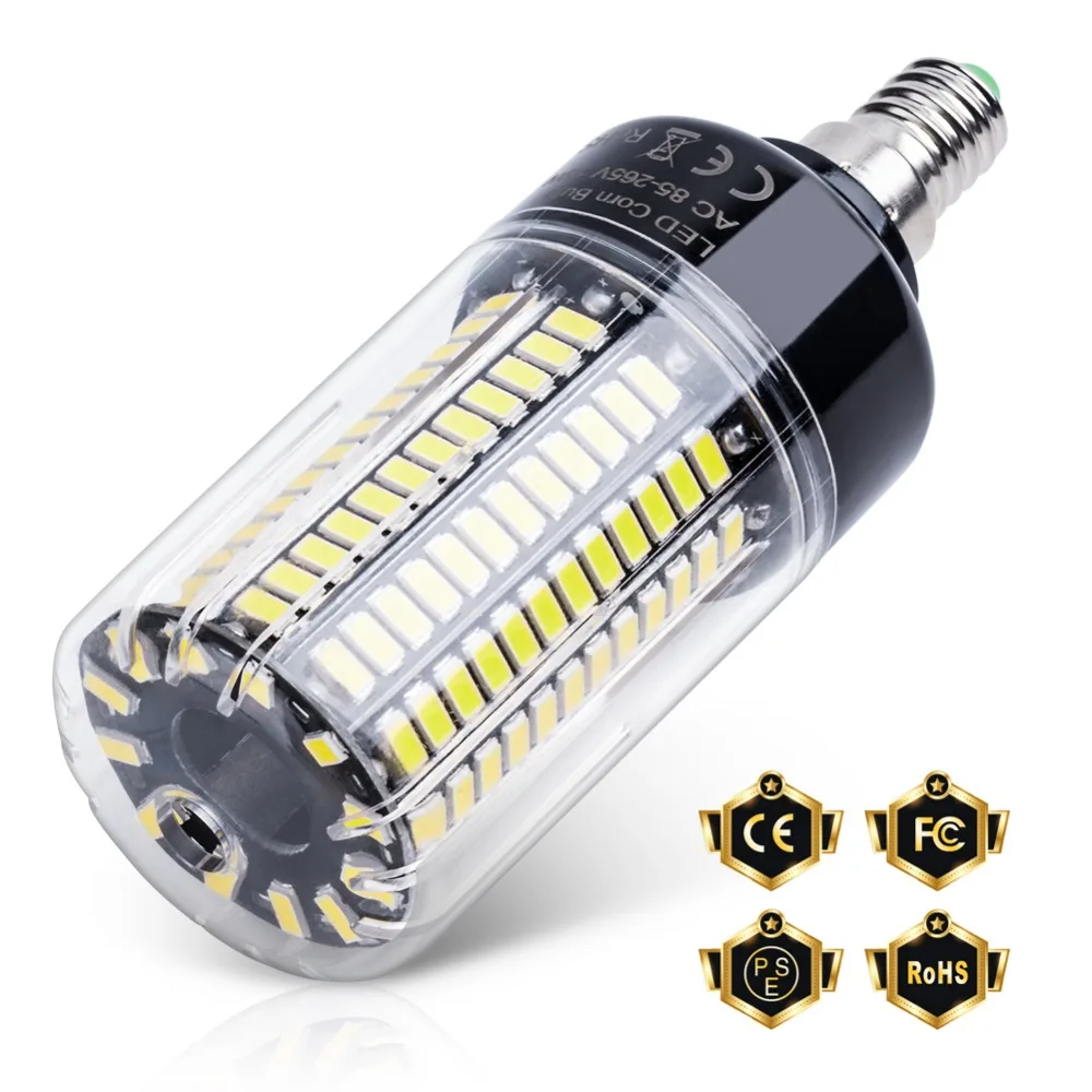 Tanie Dioda LED dużej mocy E27 żarówka kukurydza lampa LED 110V sklep