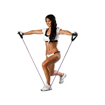 

Pilates Fitness Resistance Bands Elastic Bands Yoga Fitness Rubber Exercise Triceps Straps For Stretching Training Muscle Band