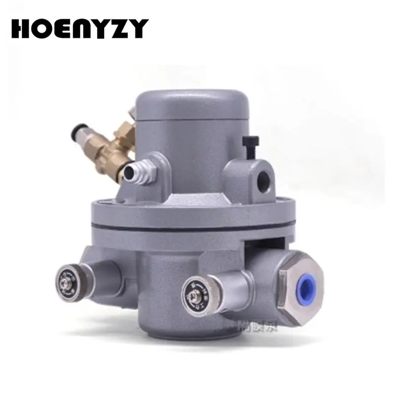 

3/8'' BSPT 10L/Min Aluminum Alloy Pneumatic One-Way Diaphragm Pump One way Ink Glue Solvent Circulation Air Pump For Printing