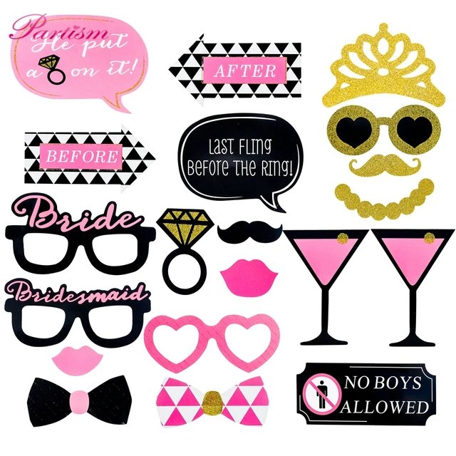 20pcs set bride photo