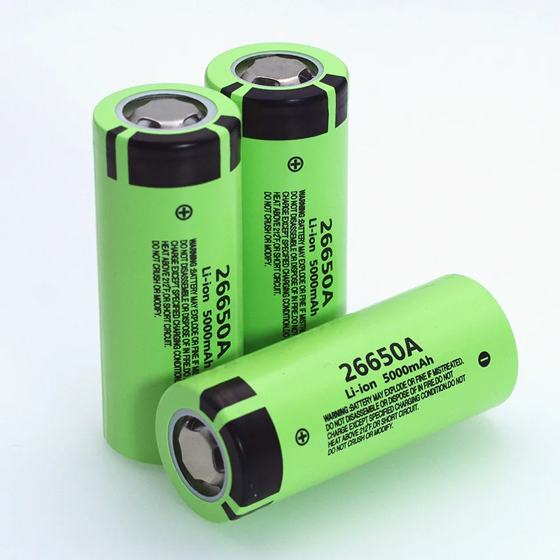4 шт. VariCore 26650A литий-ионная батарея 3,7 V 5000mA аккумуляторные батареи разрядник 20A батарея питания для фонарика электронные инструменты
