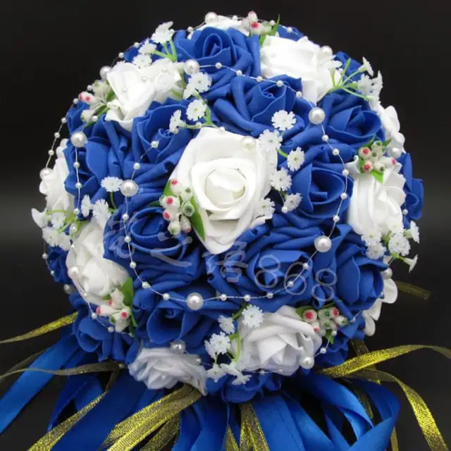Perfectlifeoh Bridal Bouquet Hot Sale Artificial Rose Flowers