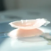 1 пара силиконовый невидимый для сосков чехол телесный водонепроницаемый многоразовый бюстгальтер для плавания женский дышащий бюстгальтер пуш-ап