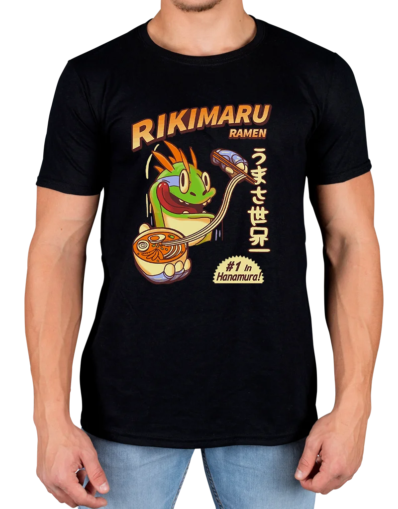 Rikimaru Ramen футболка Hanamura Japan Murloc с героями мультфильмов Мужская Новая модная