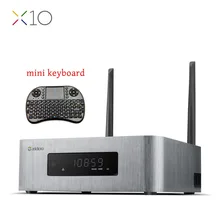 ZIDOO X10 Sistema Andoid 6.0 Smart TV Box Dual Quad Core 2G/16G HDR de doble Banda WIFI 1000 M LAN USB 3.0 SATA 3.0 Reproductor de Medios