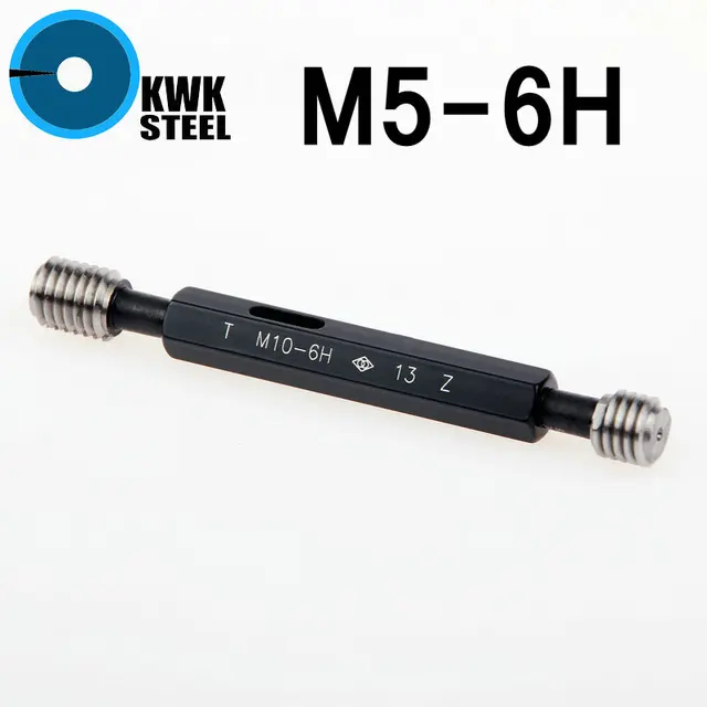 Thread Plug Gauge GO/NO GO Gage Metric Gauge 6H Precision Internal