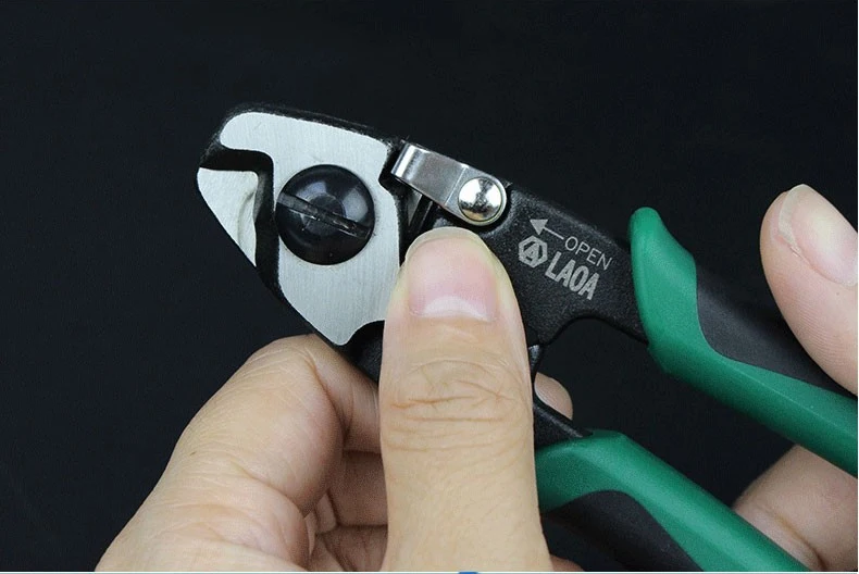 LAOA 7 дюймов резак для кабеля CR-MO ножницы для проводов кусачки для электрического кабеля кусачки для зачистки проводов плоскогубцы для электрика