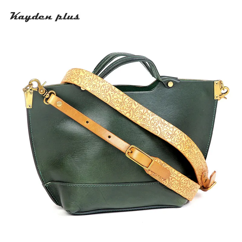 

Kayden Plus 100% Genuine Leather Bag Fashion Women Handbag Tote Messenger Handbags Single Shoulder Bags Patchwork Women