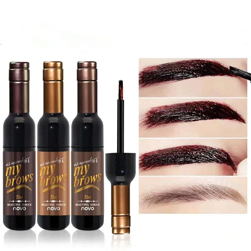

Eye Brow Makeup 3D Peel Off Eyebrow Gel Eyebrow Stencil New Brand Long Lasting Natural Eyebrow Tint Tattoo Mascara
