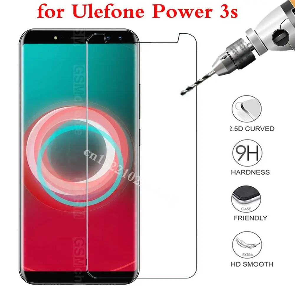 Закаленное стекло для Ulefone Power 3s Защитная пленка экрана Взрывозащищенная