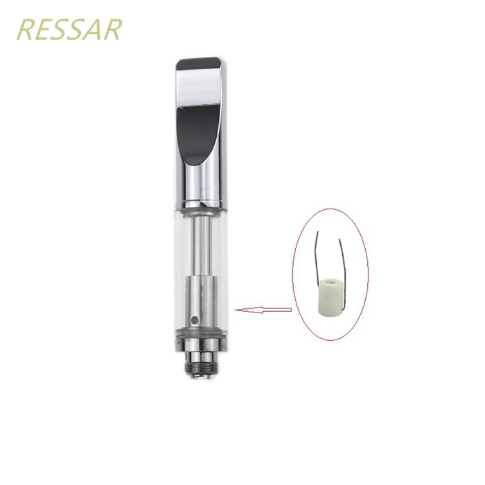 5pcs/lot Vaporizer Tank Ceramic Coil Glass Cartridge 510 Oil Vape Pen Thick CBD Oil Vaporizer Pen Cartridge With Metal Tip 5pcs/lot Vaporizer Tank Ceramic Coil Glass Cartridge 510 Oil Vape Pen Thick CBD Oil Vaporizer Pen Cartridge With Metal Tip