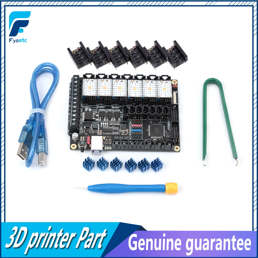 6pcs Special TMC2208 V1.2 Free Using UART +6pcs Protector + FYSETC F6 V1.3 Board ALL-in-one Electronics Solution Mainboard 6pcs Special TMC2208 V1.2 Free Using UART +6pcs Protector + FYSETC F6 V1.3 Board ALL-in-one Electronics Solution Mainboard