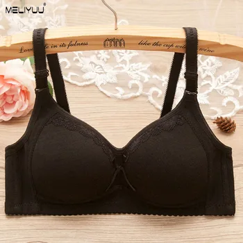 

Sexy Push Up Bra for girls Bras For Women Comfortable Padded Underwear Floral Wireless Bralette lingerie Solid Brassiere BH