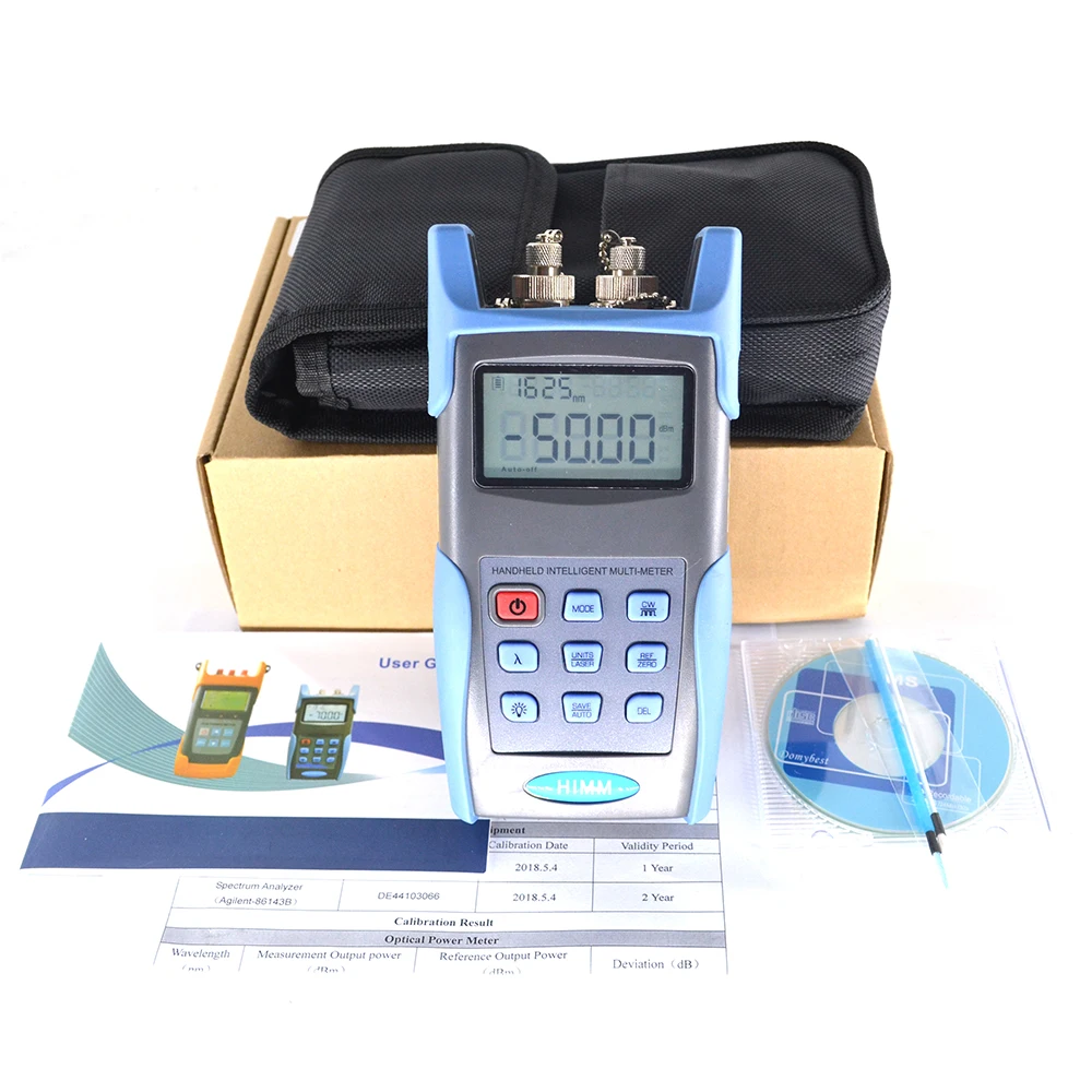 JW3209C Optical fiber Multimeter Fiber Optic Power Meter with 1310 ...