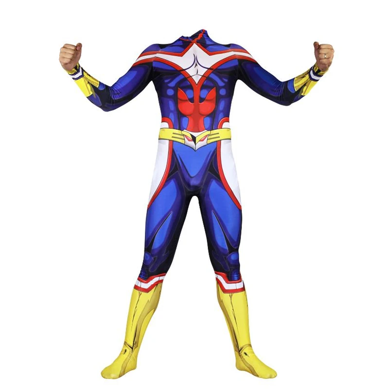BOOCRE-My-Hero-Academia-All-Might-Cosplay-Costume-Zentai-Lycra-Spandex-Blue-Full-Body-Exquisite-Bodysuit