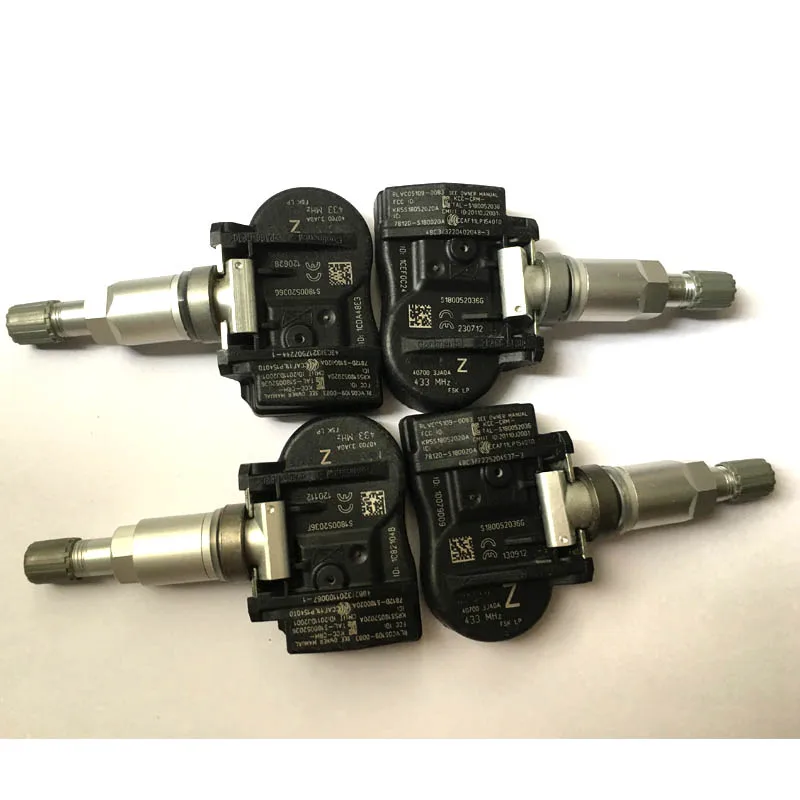 

4pcs TPMS Sensor Tire Pressure Monitor Systems 407003JA0B 433MHz 40700-3JA0B For Nissan Infiniti tyre 40700-3JA0A