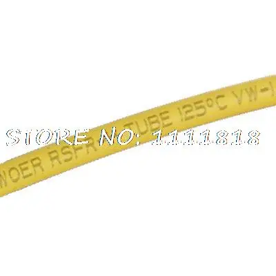 

Yellow 2.5mm x 200 Meters Heat Shrinkable Tubing Tube Roll