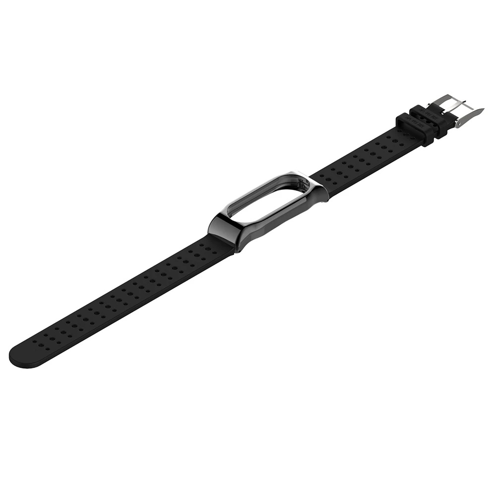 Браслет Young для Xiaomi Mi Band 2 металлический корпус ремешок на запястье смарт браслет