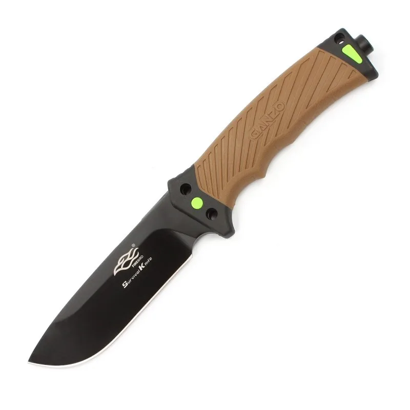 GANZO G803 нож с фиксированным лезвием с острым канатом Резак Открытый Кемпинг Охота выживания тактический нож для приключений - Цвет: G803-DY
