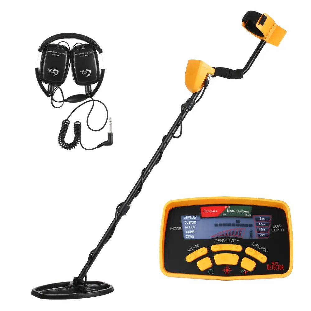 

Professional Underground Metal Detector Gold Digger Jewelry Hunting Treasure Search detector de metal LCD Display with Earphone