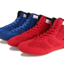 Высококачественная обувь для занятий фитнесом, тренировочная обувь для игры на приседании, Боевая обувь, кроссовки для бокса, спортивная обувь для борьбы