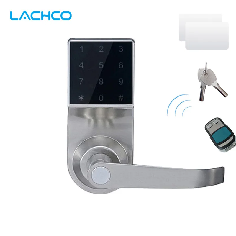 LACHCO Hide Key Touch Remote control Screen Keypad Password Spring Bolt