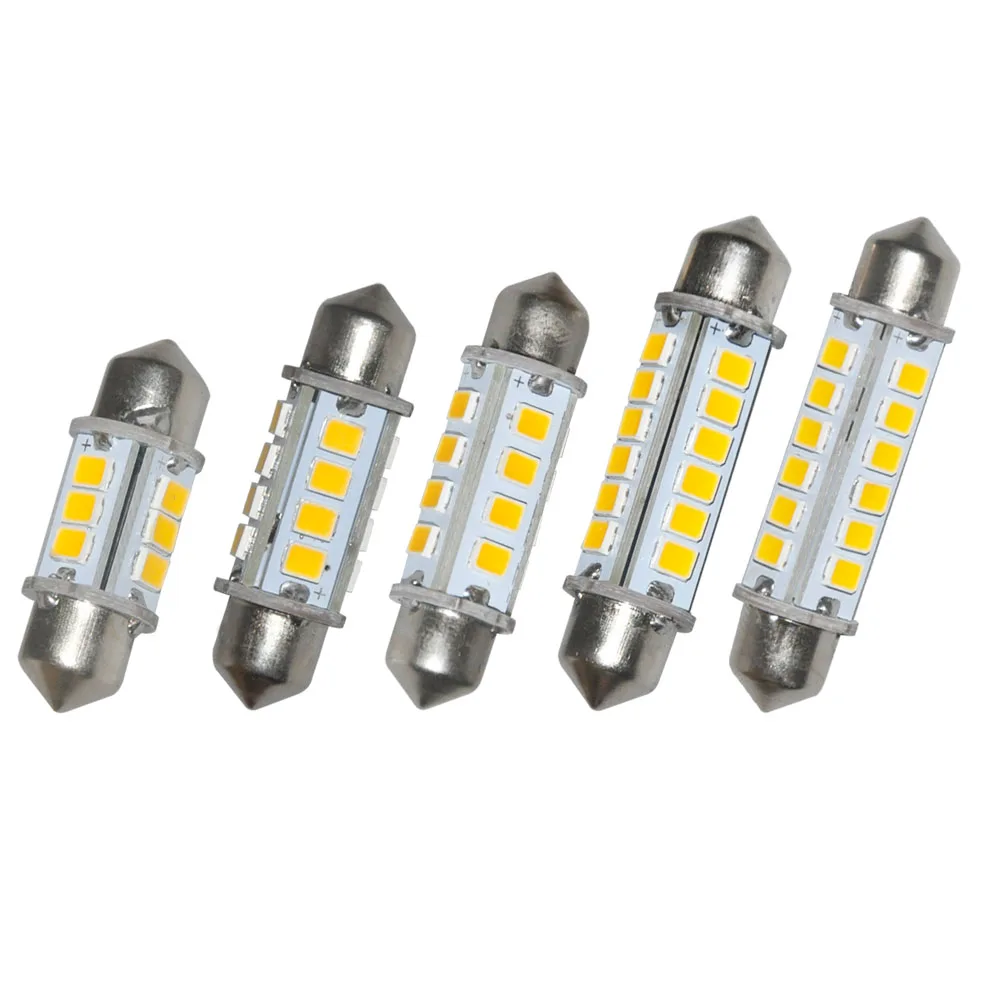 2 шт. теплый белый 32 мм 36 39 42 44 12 16 24 SMD 2835 купольный фестон светодиодный светильник