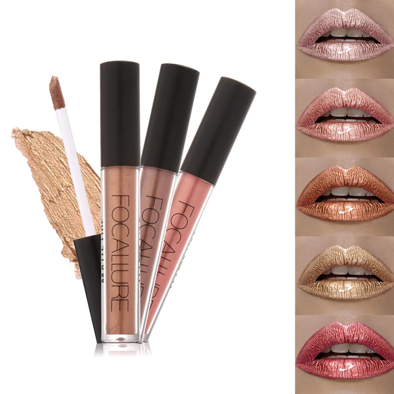 Hot 2018 Glitter Lips Liquid Lipstick lot Women Brand 