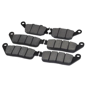 

6Pcs/set Front Rear Motorcycle Brake Pads For KAWASAKI Z750 Z 750S 2007-later SUZUKI GSX-R 600 F 600F HONDA VTX 1300 CB 600 750