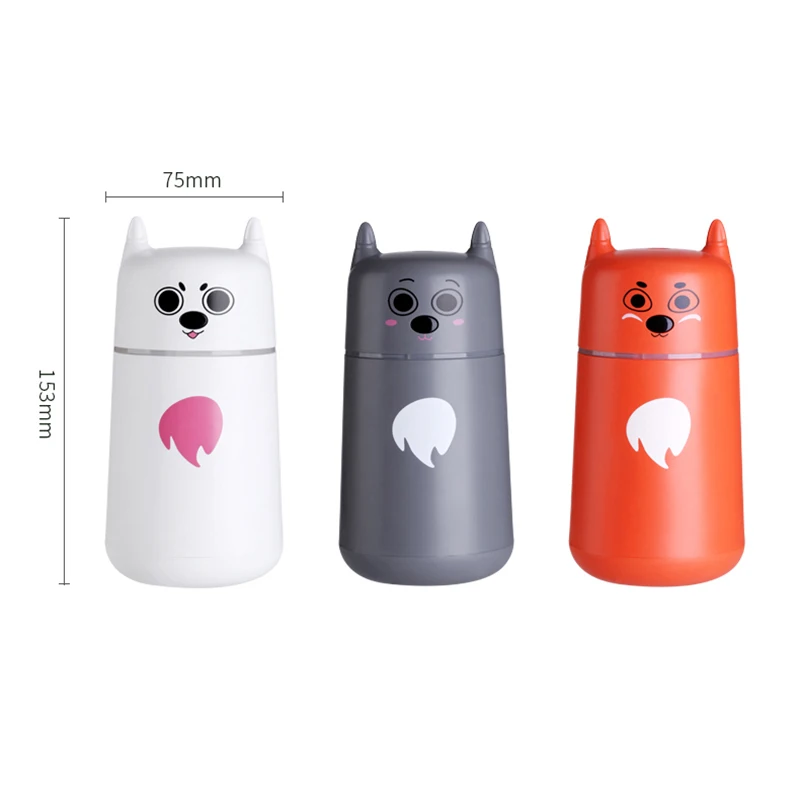 

HOT!220Ml Usb Air Humidifier Ultrasonic Aromatherapy Diffuser With Colorful Night Light Nano Mister For Spa Office Car