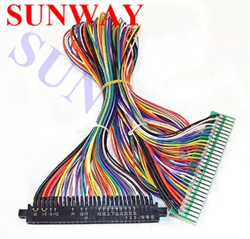 

Full 56 pin 100cm Jamma Extender harness for arcade game board JAMMA Cabinet Wire Wiring Harness Loom Arcade PCB Board