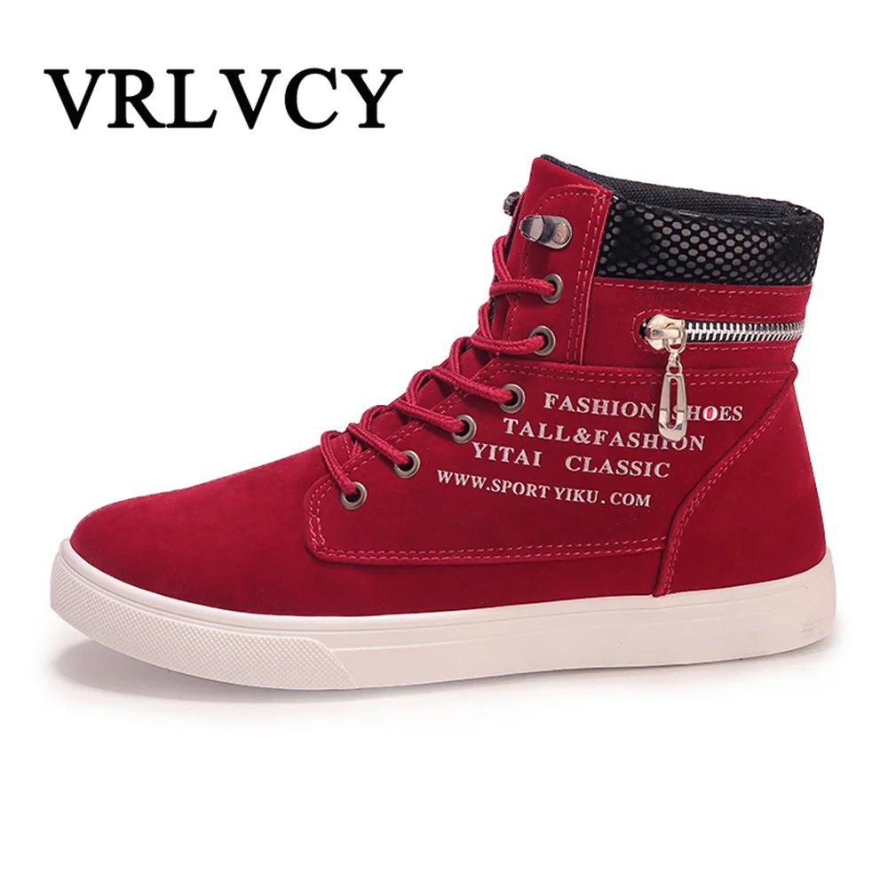

Winter Men Boots High Boots Leisure Safety Boots Fashion Winter Leather Work Shoes men