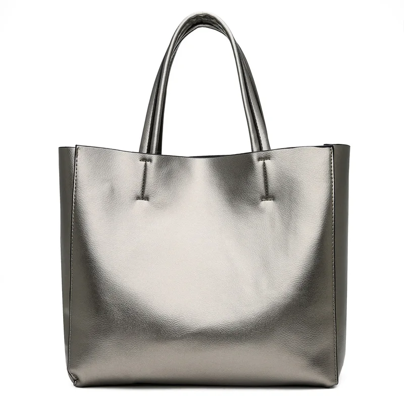 Роскошный яркий из искусственной кожи Для женщин Мода Tote плеча Сумки для дам