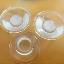 VJN-50 высококачественный светодиодный оптический объектив, размер: 50X15,47 мм, 30,45 градусов, ПММА материалы, чистая поверхность