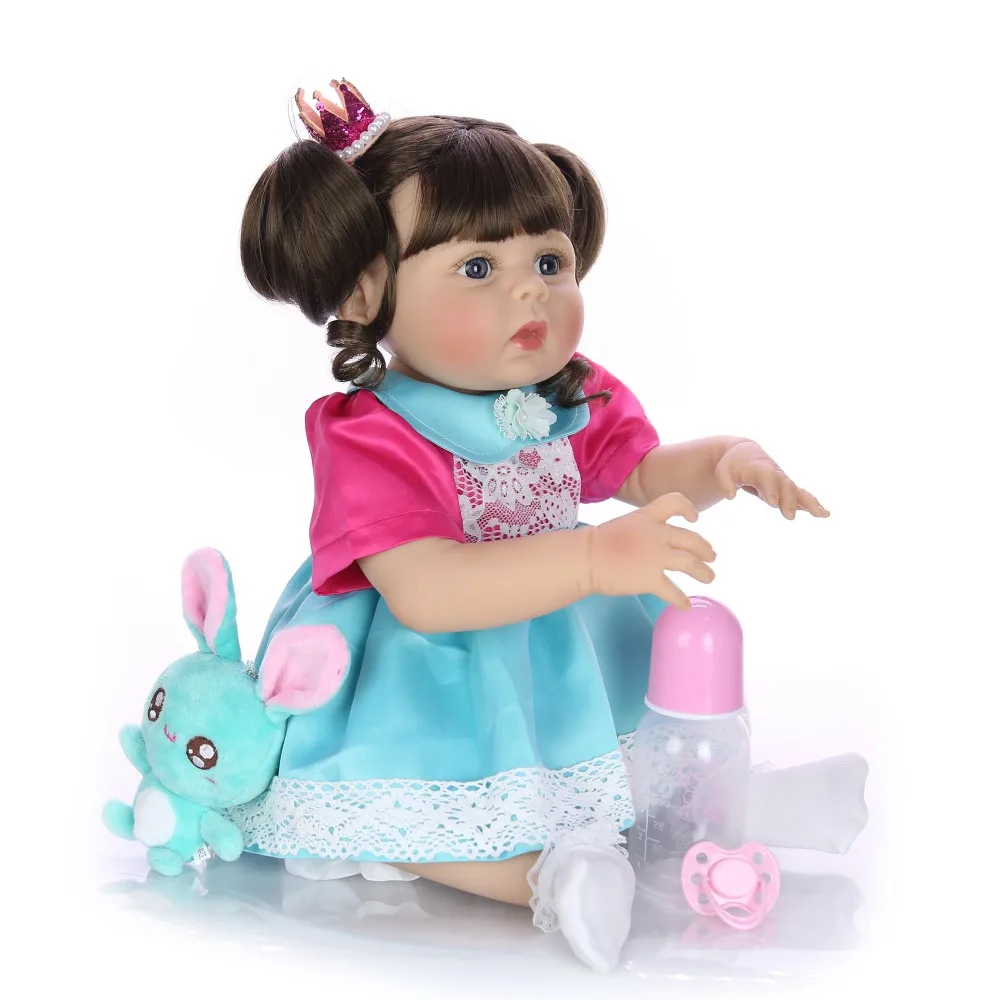 KEIUMI Fantasy Full Body силиконовые куклы Reborn 23 дюймов 57 см Reborn Baby Doll Boneca реалистичные игрушки принцессы для малышей сюрприз