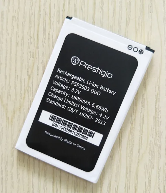 AZK 2 шт./лот новый аккумулятор PSP3503DUO 1800 мАч для телефона Prestigio Wize C3 PSP3503 DUO PSP 3503