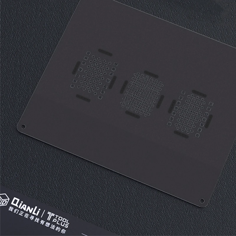 Трафарет 3D Черный Стальной BGA для iPhone 6/7/8 HDD NAND жесткий диск оловянный трафарет