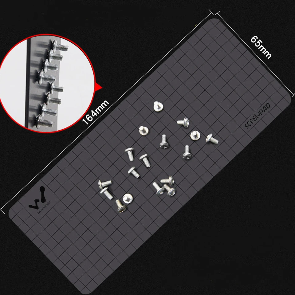 M-Triangle Magnetic Screwpad Screw Postion Memory Plate Mat For kit 165 x 65mm Mijja Mobile Phone Hand Tool Set M-Triangle Magnetic Screwpad Screw Postion Memory Plate Mat For kit 165 x 65mm Mijja Mobile Phone Hand Tool Set