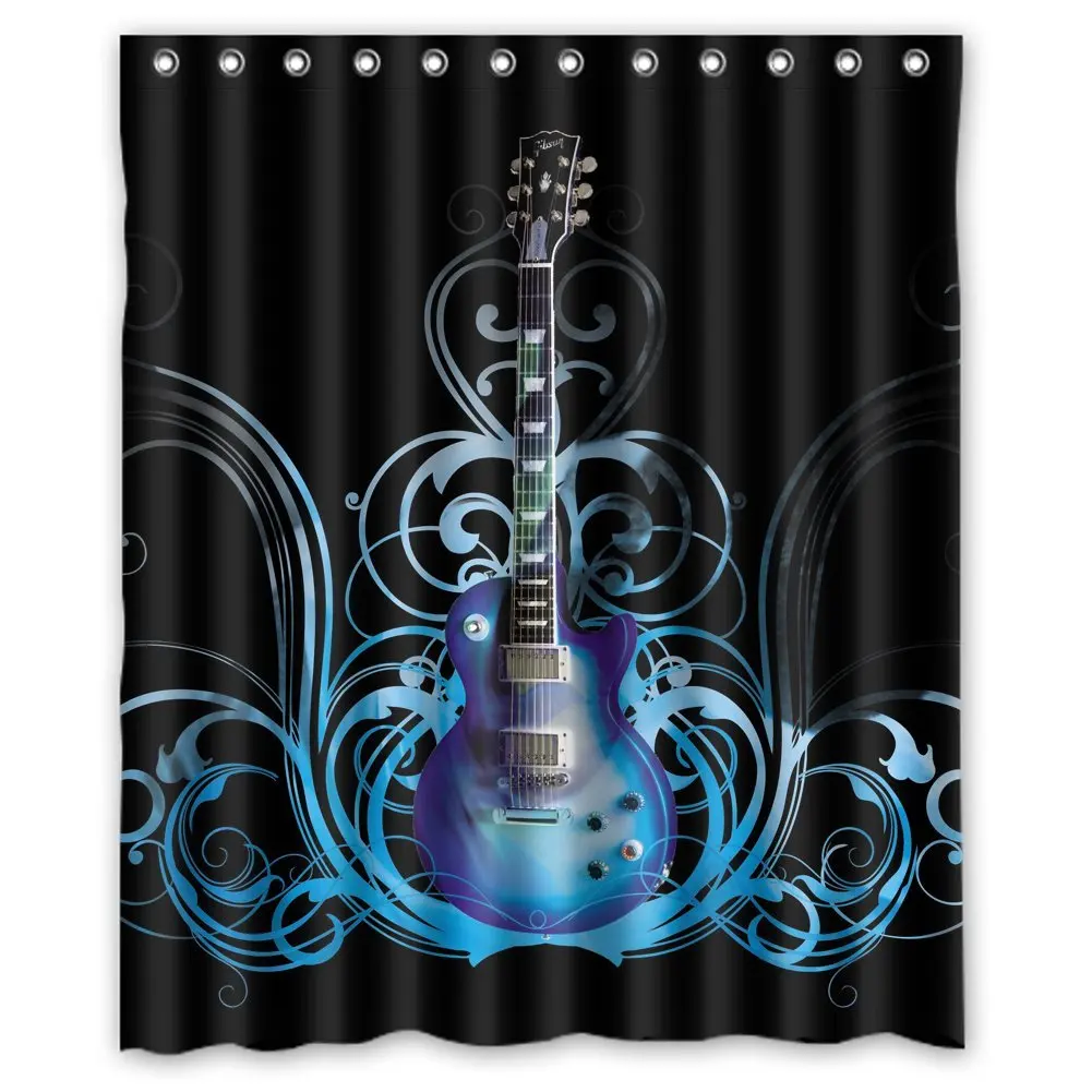 Personalized Gifts Beautiful Guitar Custom Waterproof Polyester Fabric
