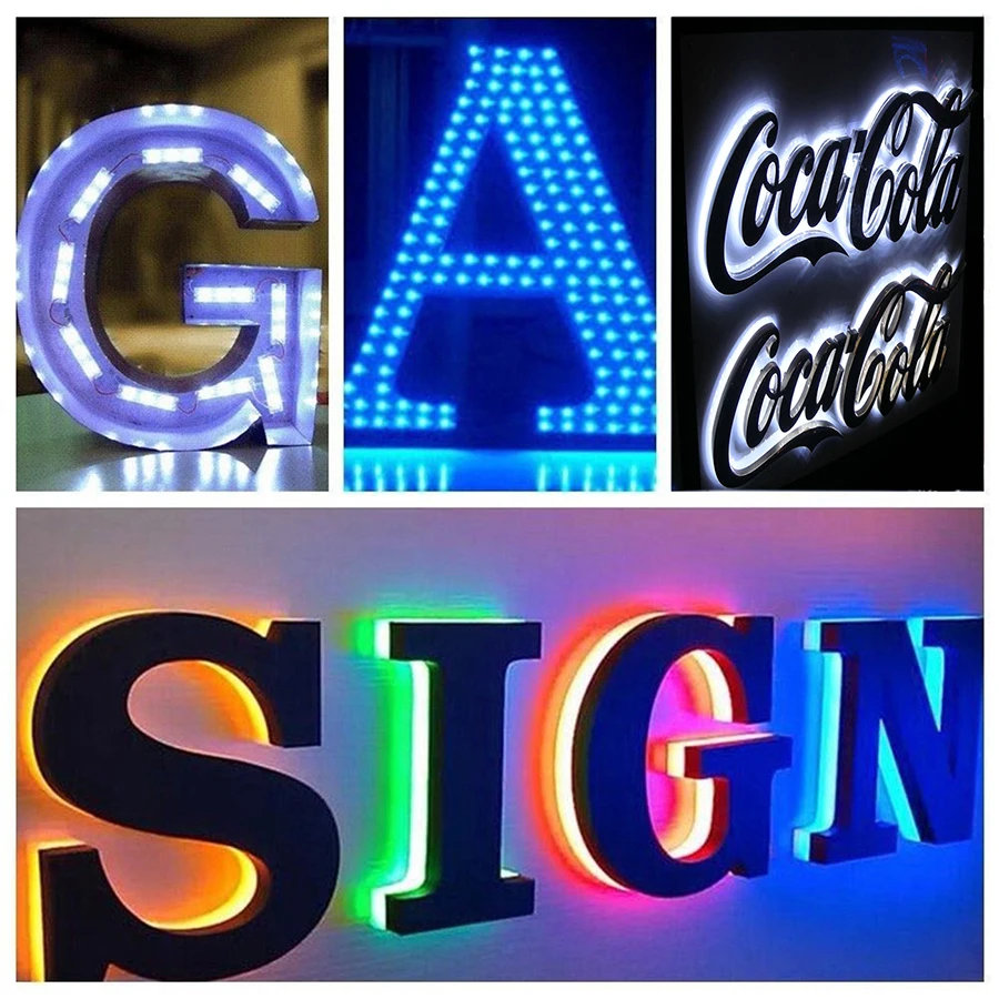 LED Module SMD 5050 3 LED DC12V Waterproof Advertising Sign Light Storefront Strip Lamp Modules Lights RGB Color= (43)