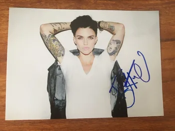 

Ruby Rose autographed signed photo 5*7 inches authentic freeshipping 062018A