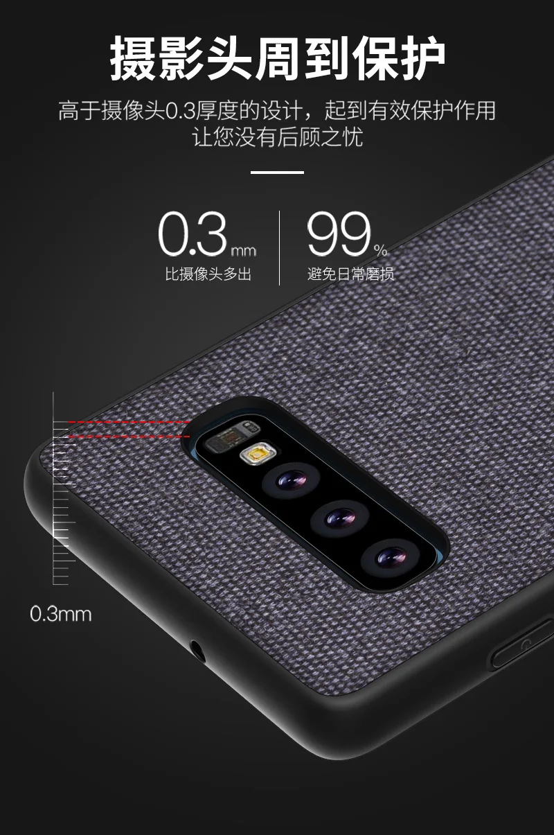 Для Galaxy Note 10cloth защитные силиконовые противоударные Чехлы для samsung Galaxy Note 10 S10 S9 S8 плюс M20 M10 A6 A7 A9 чехол