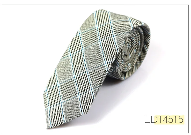 New Fashion Mens Ties Cotton Necktie for Men Causal Stripe Tie For Man Bussines Corbatas Bridegroom Party Slim Neckties