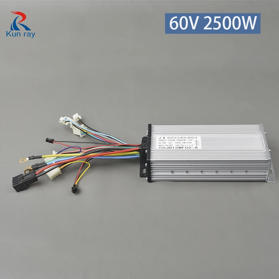 Скутер аксессуары 60V 2500W 38A 18Mosfet Байк, способный преодолевать Броды бесщеточный контроллер электрический велосипед мотор bldc controller