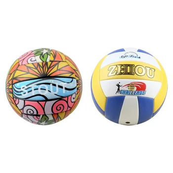 

Rubber child teen valleyball Retail 2019 New Brand Soft Touch Volleyball ball Size 2 High quality Volleyball for match 7