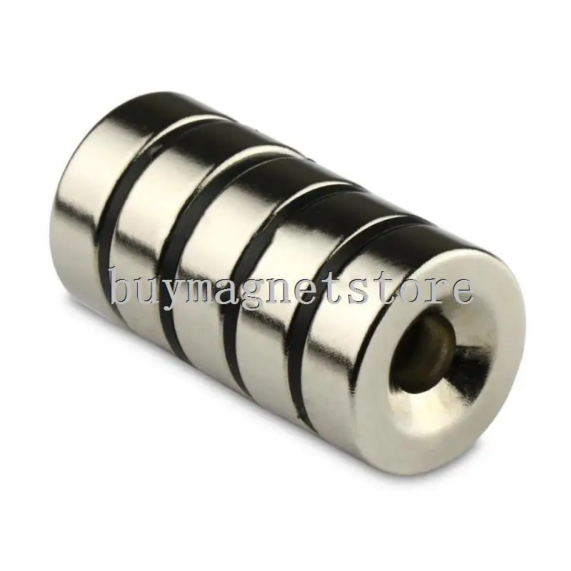 

1pc N35 Super Strong Round Neodymium Countersunk Ring Magnets 30 mm x 10 mm Hole: 10 mm Rare Earth Ship